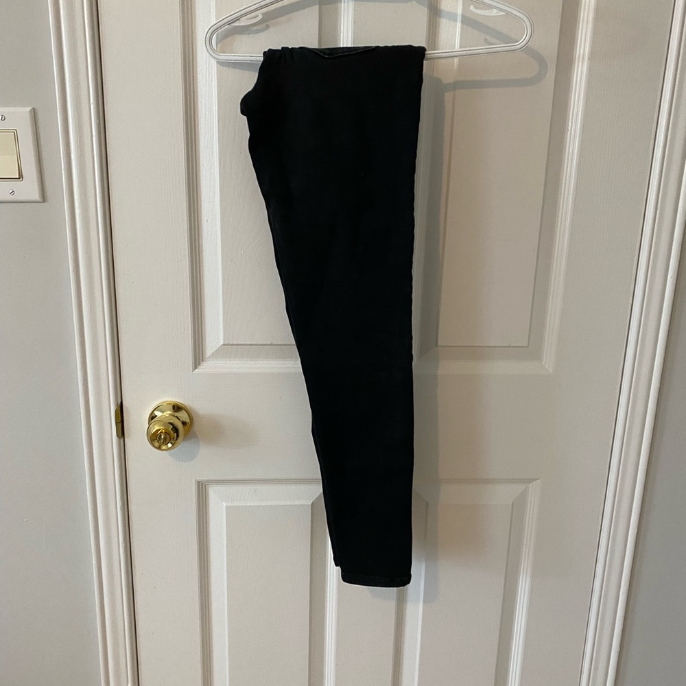 AE ultra high rise black jeans